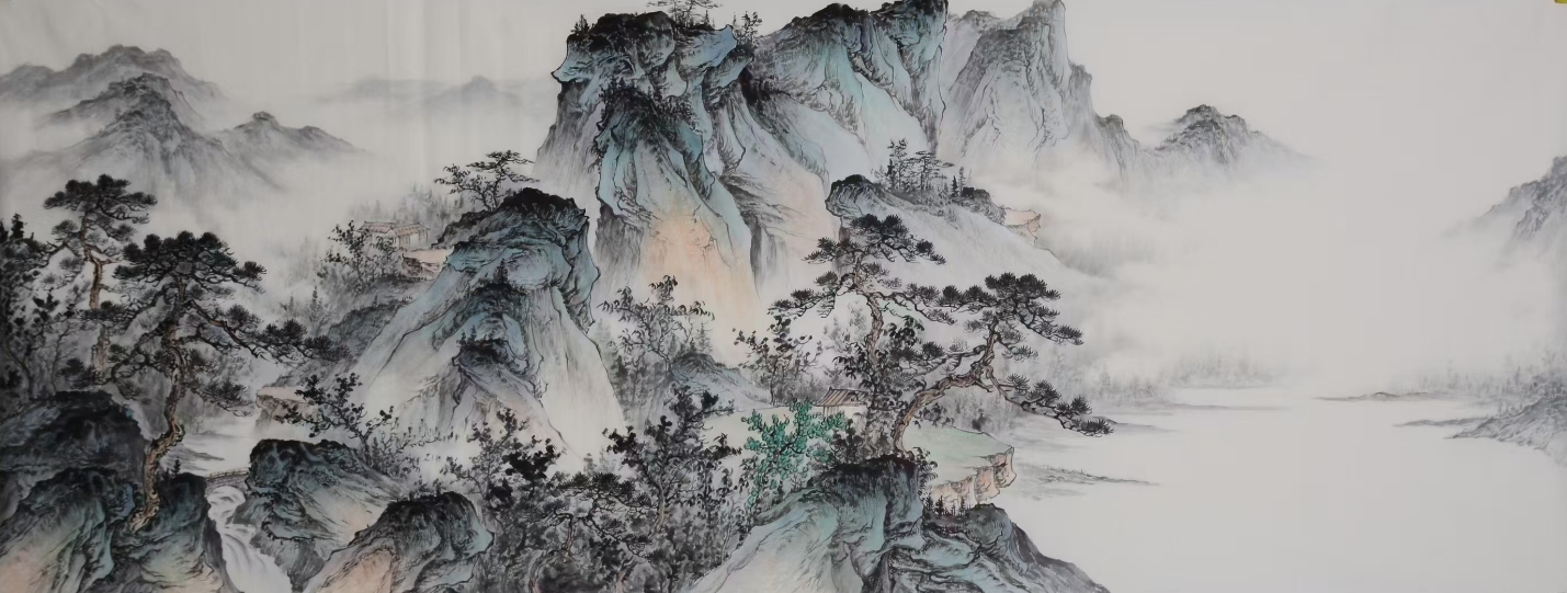 六尺 仿古山水4