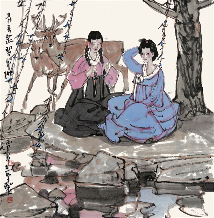 青青泉翠翠柳