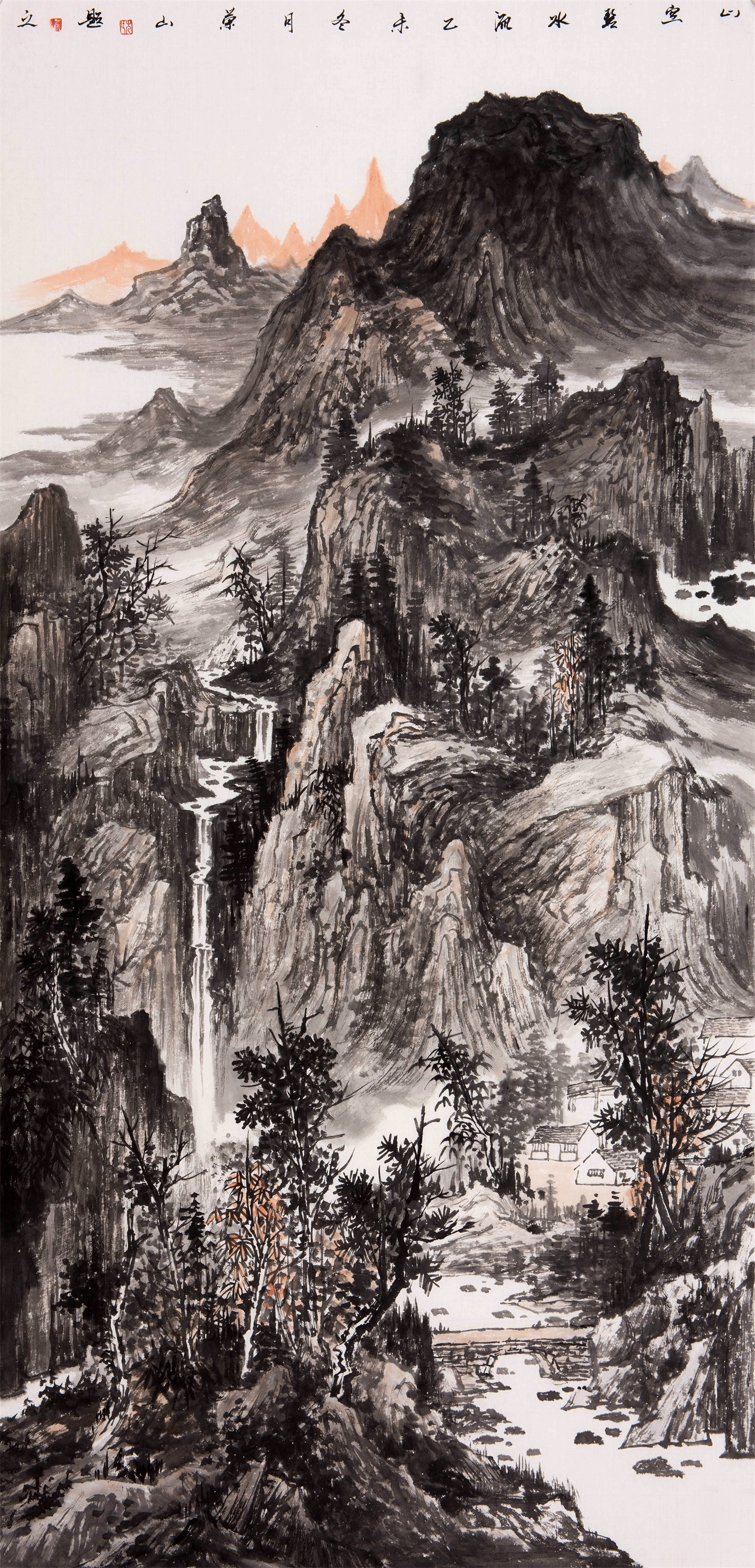 山空碧水流